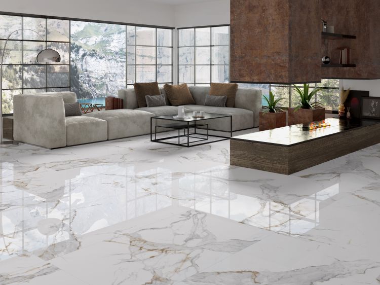 Aeris Gold Polished 24 x 48